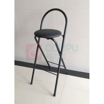 极一 便携折叠凳 坐高75CM (黑色)