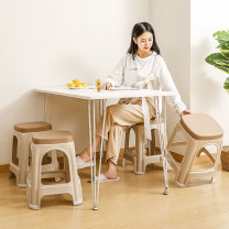 侑家良品 凳子 37.5cm*37.5cm*46.5cm 4张/件 (卡其色)