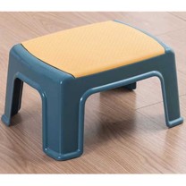好尔 凳子 33cm*23cm*21cm*30cm*20cm 中号 (墨黄色)