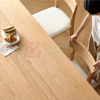 全友 实木餐椅长条凳现代简约客厅家用椅子家具餐厅木凳子 1.2米长凳 (原木色)