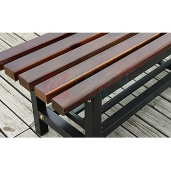 东业家具 胡桃色鞋架款长条凳尺寸 2000×370×450mm