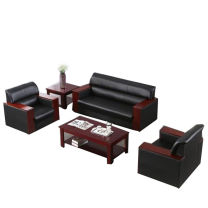 东业家具 皮质沙发 三人位沙发