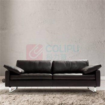 东业家具 办公室沙发 150*85*85cm 现代商务接待会客洽谈办公沙发双人位