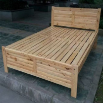 佐盛 实木单人床 200cm*120cm*55cm 带环保型加厚椰棕床垫
