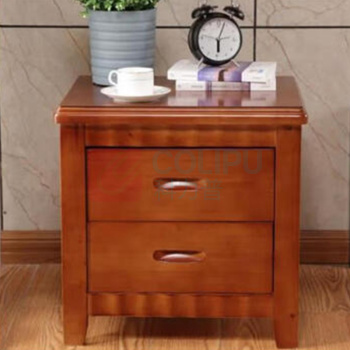 东业家具 床头柜卧室宿舍储物柜 简约抽屉收纳柜 470*390*470