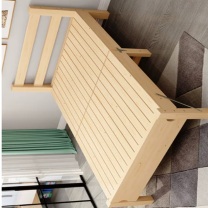全友 单人床 2000×1200×450mm 木质