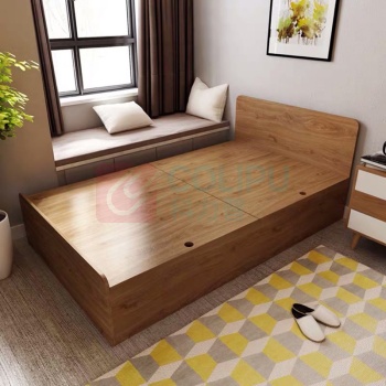 百特昊阳 板式单人床 bt-b005-1 w1200*d2000*h800 重量:55kg