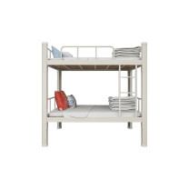臻远 上下铺钢架双层床 ZY-SCCA-02 W2000*D1000*H1800mm (白色) 带床垫