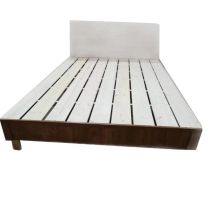 东业家具 木床板式床单人床 1.0*2.0米
