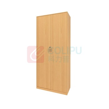 优企 简约现代衣柜两门家用卧室衣柜 红榉麻面色 TS-023 800*550*2000mm