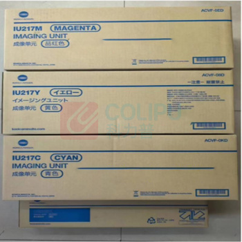 柯尼卡美能达 KONICA MINOLTA 硒鼓鼓组 IU217Y (青色)