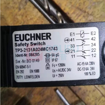 安士能 EUCHNER 安全开关 TP3-2131A024MC1743 084285