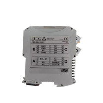 ATOS 卡轨放大器 E-BM-AS-P-01H-I 输入4-20mA DC24V (黑色) 1、串口联接 2、单电磁比例阀 3、数字执行器