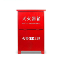 淮海 MT5型二氧化碳灭火器箱 5KG*2只装 (和淮海灭火器匹配,空箱) (红色)