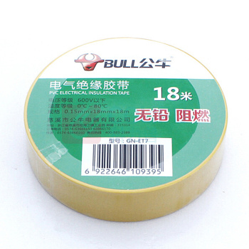 公牛 BULL 绝缘胶带 2001