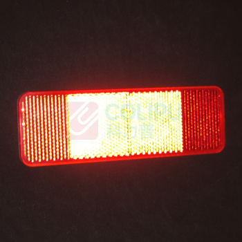竑威 车身反光标识 长*宽：15*5cm 有孔 塑料  订单备注：颜色*数量 偏远地区：新疆、西藏、内蒙古等需联系客服增加运费
