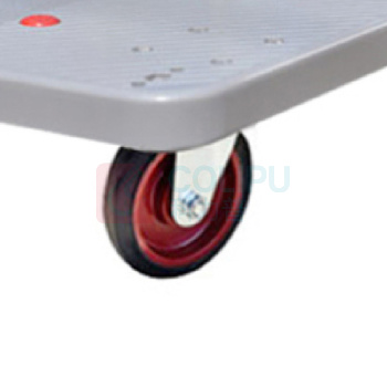 君宏 单层300公斤橡胶轮折叠扶手推车 JH300-DX-G 900*600*890MM 承重:300kg (灰色) (不含运费)