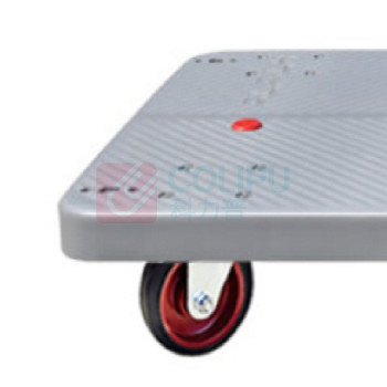 君宏 单层150公斤橡胶轮折叠扶手推车 JH150-DX-G 720*480*860MM 承重:150KG (灰色) (不含运费)