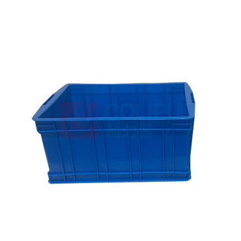 安赛瑞 加厚型塑料物流周转箱(1个装)蓝色 外尺寸615×475×360mm 10105 /
