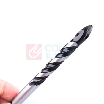 安赛瑞 硬质合金三角麻花钻头 22196 刃径12mm (10支装)