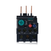 天正电气 TENGEN 热过载继电器 TGR1 TGR1-18 5.5-8A (黑色) 商品1只