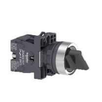 施耐德电气 Schneider Electric 选择开关 三位自锁 短柄 2NO;XA2ED33