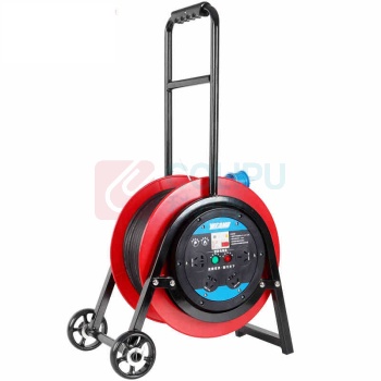 野狼 YELANG 轮车350电缆盘(220V) YL-35CBS-0980 3*1.5*80m (红色) 电缆价格随铜价波动