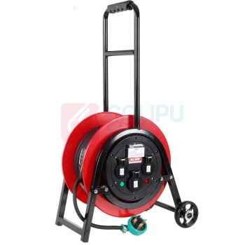 野狼 YELANG 轮车350电缆盘(380V) YL-35CFS-A1750 3*4+1*50m (红色) 电缆价格随铜价波动