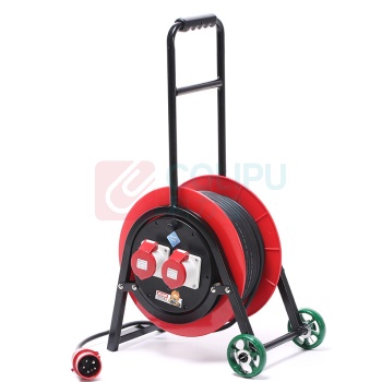 野狼 YELANG 轮车350电缆盘(380V工业) YL-35CGS1-B2230 3*2.5+2*30m (红色) 电缆价格随铜价波动