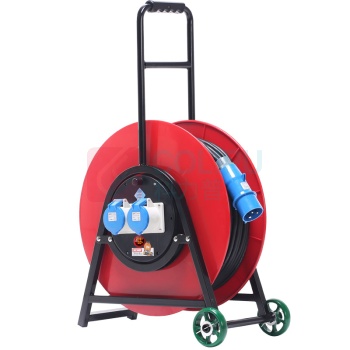 野狼 YELANG 轮车500电缆盘(220V工业) YL-50CGS3-1250 3*6*50m (红色) 电缆价格随铜价波动