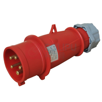 同为 32A工业连接器工业插头机房PDU航空插头5芯公头IPS-P532