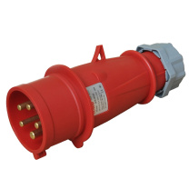 同为 32A工业连接器工业插头机房PDU航空插头5芯公头IPS-P532