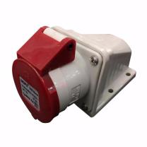 威浦 TYP系列明装工业插座,4P 16A 400V IP44 红色,6618,10只/盒