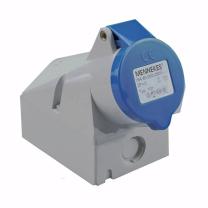曼奈柯斯 工业明装插座,3P 16A 230V IP44 内部安装