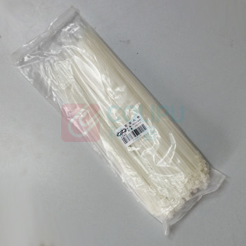 中云智创 国标 塑料扎带自锁式束线扎带 ZD4X350 4*350mm (白) 250条/包