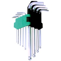 宝工 Pro'skit 长型球头内六角扳手组 HW-229B / (9支组)