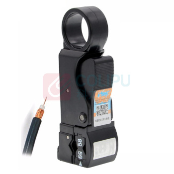 三堡 三刀式专业同轴线剥线钳 HT-312B