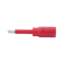 世达 SATA 12.5MM系列VDE绝缘六角旋具套筒5MM 24405