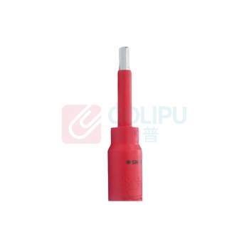 世达 SATA 12.5MM系列VDE绝缘六角旋具套筒8MM 24408