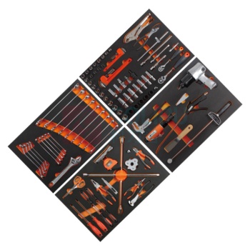 钢盾 93件汽保专用轮胎服务组套(不含工具车) S025042