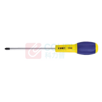 长城精工 Cr-V双色橡塑柄增强型旋具十字 270356 #2*6*125mm(5")