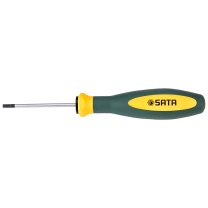 世达 SATA G系列双色柄一字形螺丝批4.5x80MM 63711