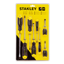 史丹利 STANLEY 十字一字螺丝刀套装 STHT92004-8-HC 8件套