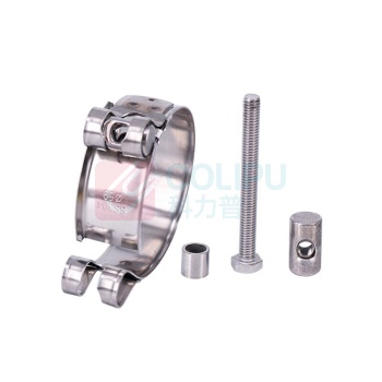 安赛瑞 304不锈钢欧式强力喉箍 22653 56-59mm (5个装)