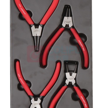 力易得 Endura 4件卡簧钳工具托组套 E1917