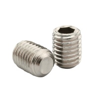 安赛瑞 304不锈钢内六角平端紧定螺丝 22973 M10×12mm(300个装)