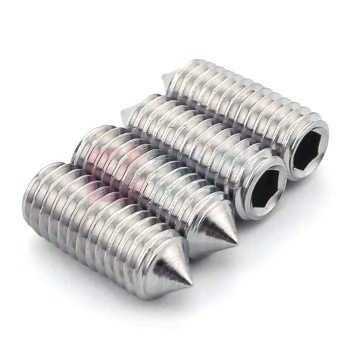 安赛瑞 304不锈钢内六角尖端紧定螺丝 22992 M3×10mm(600个装)