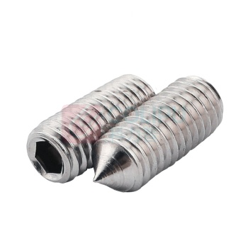 安赛瑞 304不锈钢内六角尖端紧定螺丝 22992 M3×10mm(600个装)