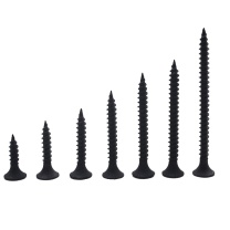 安赛瑞 碳钢十字沉头自攻螺丝钉干壁钉 22360 M3.5×20mm (黑色) (2kg装)