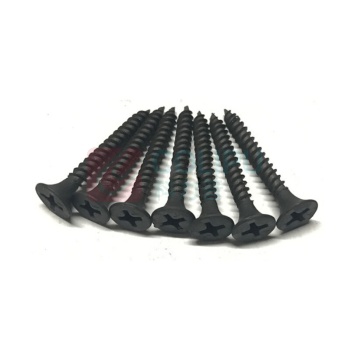 安赛瑞 碳钢十字沉头自攻螺丝钉干壁钉 22364 M3.5×40mm (黑色) 0.8kg*2袋
